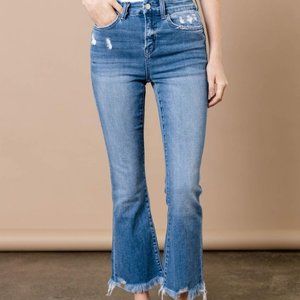Mica Duetz High Rise Crop Flare